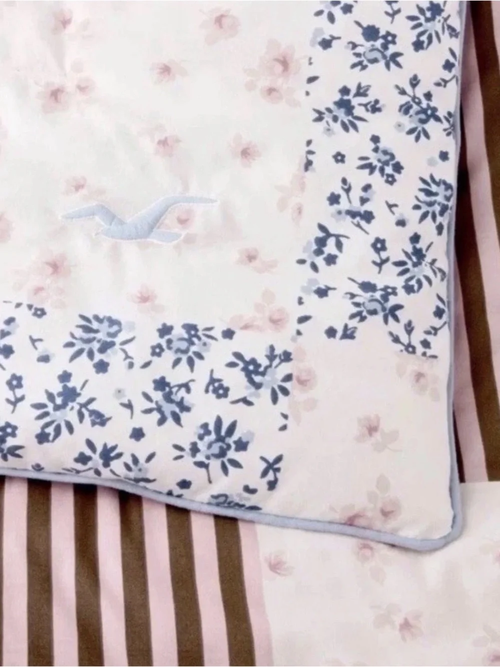 !ShipsToday! Queen/Full Percale Patchwork Comforter Set Hollister x Target